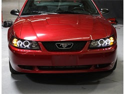 Spyder Signature Ford Mustang 99-04 Black Halo Projector Headlights