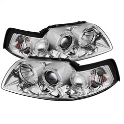 Spyder Signature Ford Mustang 99-04 Chrome Halo Projector Headlights