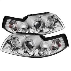 Spyder Signature Ford Mustang 99-04 Chrome Halo Projector Headlights