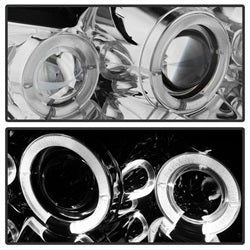 Spyder Signature Ford Mustang 99-04 Chrome Halo Projector Headlights