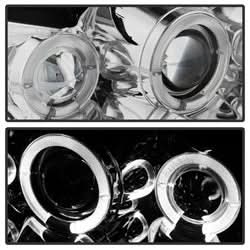 Spyder Signature Ford Mustang 99-04 Chrome Halo Projector Headlights