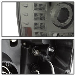 Spyder Signature GMC Sierra 1500/Sierra 2500 HD/Sierra 3500 HD 07-13 High H1 And Low H1 Smoke Halo Projector Headlights