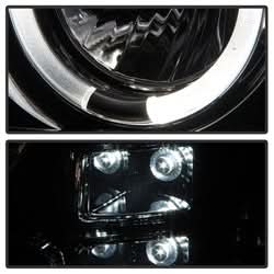Spyder Signature GMC Sierra 1500/Sierra 2500 HD/Sierra 3500 HD 07-13 High H1 And Low H1 Smoke Halo Projector Headlights