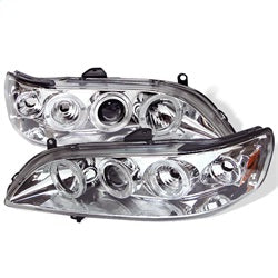 Spyder Signature Honda Accord 98-02 Chrome Halo Projector Headlights