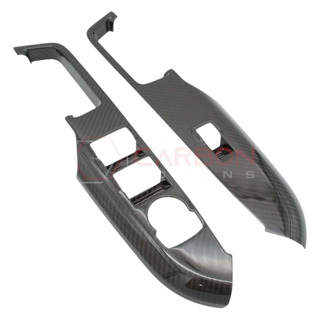 2024+ S650 Mustang Hard Carbon Fiber Window Switch Control Trim Cover
