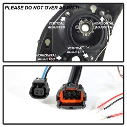 Spyder Signature Infiniti G35 03-07 Halogen Model Only Halo DRL LED Projector Headlight Not Compatible With Xenon/HID Model High H4/Low H7 Included