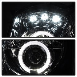 Spyder Signature Jeep Grand Cherokee 05-07 Chrome Halo LED Projector Headlights