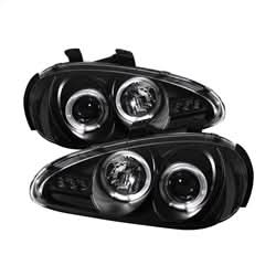 Spyder Signature Mazda MX-3 92-96 Black Halo LED Projector Headlights