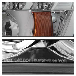 Spyder Signature Nissan Armada/Armada (Pathfinder)/Titan 05-07 Low Beam Bulb Included Halo LED Projector Headlights High Beam Uses Stock Bulb Chrome