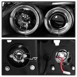 Spyder Signature Pontiac G6 05-08 Black Halo Projector Headlights