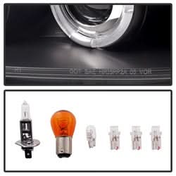 Spyder Signature Pontiac G6 05-08 Black Halo Projector Headlights