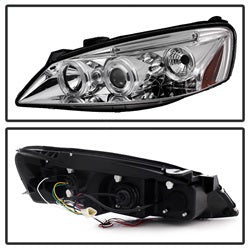 Spyder Signature Pontiac G6 05-08 Chrome Halo Projector Headlights