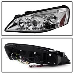 Spyder Signature Pontiac G6 05-08 Chrome Halo Projector Headlights