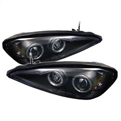 Spyder Signature Pontiac Grand Am 99-05 Black Halo LED Projector Headlights