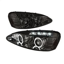 Spyder Signature Pontiac Grand Prix 04-08 Smoke Halo LED Projector Headlights