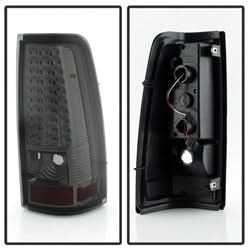 xTune Chevy Silverado 1500/2500/3500 99-02 / GMC Sierra 1500/2500/3500 99-06 and 2007 Sierra Classic LED Tail Lights - Smoke