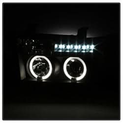 Spyder Signature Toyota Sequoia/Tundra 08-13 Black Halo Projector Headlights w/o Headlight Washer