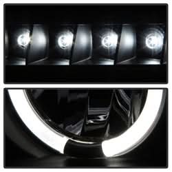 Spyder Signature Toyota Sequoia/Tundra 08-13 Black Halo Projector Headlights w/o Headlight Washer