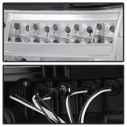 Spyder Signature Toyota Sequoia/Tundra 08-13 Chrome Halo Projector Headlights w/o Headlight Washer
