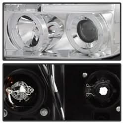 Spyder Signature Toyota Sequoia/Tundra 08-13 Chrome Halo Projector Headlights w/o Headlight Washer