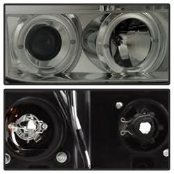 Spyder Signature Toyota Sequoia/Tundra 08-13 Smoke Halo Projector Headlights w/o Headlight Washer