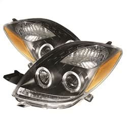 Spyder Signature Toyota Yaris 06-08 Black Halo Projector Headlights