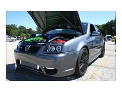 Spyder Signature Volkswagen Jetta 99-05 Black DRL LED Projector Headlights