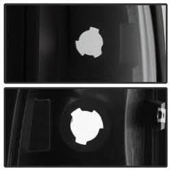 xTune Dodge Ram 1500/Ram 2500/Ram 3500 94-01 Black XTune Euro Style Tail Lights