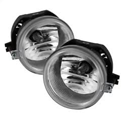 Spyder Chrysler Pacifica/Sebring/Avenger/Caliber/Caravan/Charger/Nitro/Compass/Patriot 04-08 w/Switch OEM Fog Lights Clear