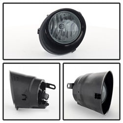 Spyder Toyota Tundra 07-13 w/Switch OEM Fog Lights For Use w/Chrome Bumper Smoke
