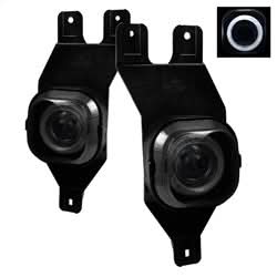 Spyder Ford Excursion/F-250/F-250 Super Duty/F-350 Super Duty 00-05 w/Switch Halo Projector Fog Lights Smoke