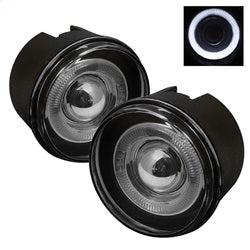Spyder Chrysler 300/Aspen/Dakota/Durango/Commander/Grand Cherokee/Raider 07-08 w/Switch Halo Projector Fog Lights Smoke