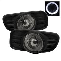 Spyder Jeep Grand Cherokee 99-04 w/Switch Halo Projector Fog Lights Smoke