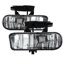 Spyder GMC Sierra 1500/Sierra 1500 HD/Sierra 2500/Sierra 2500 HD/Sierra 3500/Sierra 3500HD/Yukon 99-02 w/o Switch OEM Fog Lights Clear
