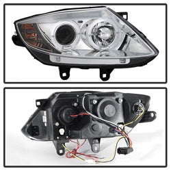 Spyder Signature BMW Z4 03-08 Halogen Model Only Halo Projector Headlights Not Compatible w/Xenon/HID Model Chrome