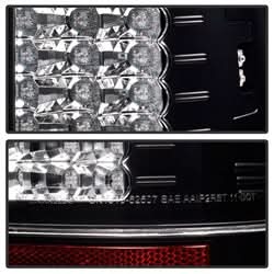 Spyder Ford F-250 Super Duty/F-350 Super Duty/F-450 Super Duty/F-550 Super Duty 08-16 Version 2 LED Tail Lights Black