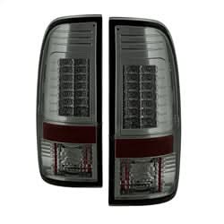 Spyder Ford F-250 Super Duty/F-350 Super Duty/F-450 Super Duty 08-16 Version 2 LED Tail Lights Smoke