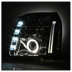 Spyder Signature GMC Yukon/Yukon XL 1500/Yukon XL 2500 07-14 Chrome Halo Projector Headlights