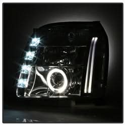 Spyder Signature GMC Yukon/Yukon XL 1500/Yukon XL 2500 07-14 Chrome Halo Projector Headlights