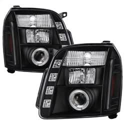 Spyder Signature GMC Yukon/Yukon XL 1500/Yukon XL 2500 07-14 Black Halo Projector Headlights