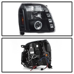 Spyder Signature GMC Yukon/Yukon XL 1500/Yukon XL 2500 07-14 Black Halo Projector Headlights