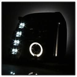 Spyder Signature GMC Yukon/Yukon XL 1500/Yukon XL 2500 07-14 Black Halo Projector Headlights