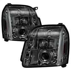 Spyder Signature GMC Yukon/Yukon XL 1500/Yukon XL 2500 07-14 Smoke Halo Projector Headlights