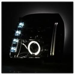 Spyder Signature GMC Yukon/Yukon XL 1500/Yukon XL 2500 07-14 Smoke Halo Projector Headlights