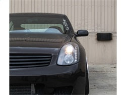 Spyder Signature Infiniti G35 03-04 Halogen Model Only Halo DRL LED Projector Headlight Not Compatible With Xenon/HID Model High H4/Low H1 Included