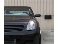 Spyder Signature Infiniti G35 03-04 Halogen Model Only Halo DRL LED Projector Headlight Not Compatible With Xenon/HID Model High H4/Low H1 Included
