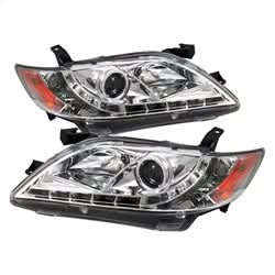 Spyder Signature Toyota Camry 07-09 Chrome DRL LED Projector Headlights