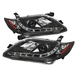 Spyder Signature Toyota Camry 07-09 Black DRL LED Projector Headlights