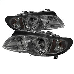 Spyder Signature BMW 320i/325i/325xi/330i/330xi 02-05 1 pc. Halo Projector Headlights Smoke