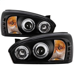 Spyder Signature Chevrolet Malibu 04-07 Black Halo Projector Headlights